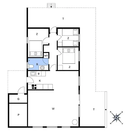 펜션 Lf10236-thyholm-svinget-18 *